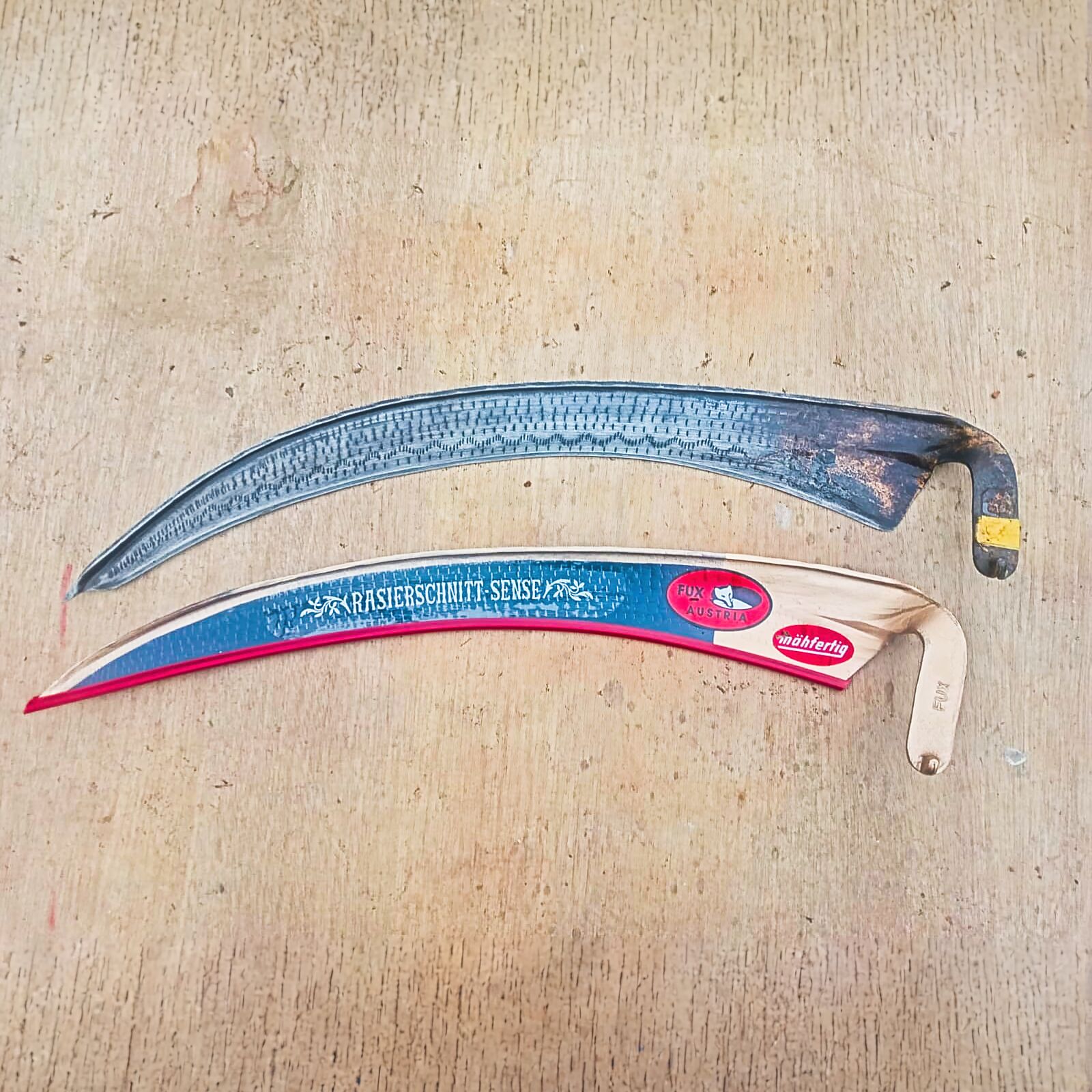 Rassierscnitt Austrian Scythe blades